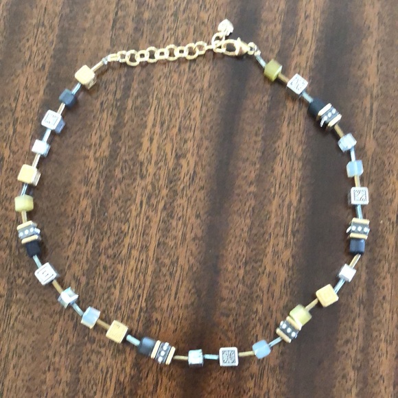 Vintage Rare Brighton SILENT CODE Necklace Bracelet Earring Geometrical - Picture 4 of 9